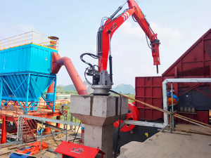 Sistem Boom Pemecah Batu Kekaki Tetap WHD1250