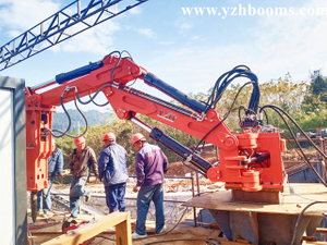 Naprawiono hydrauliczny łamacz skał