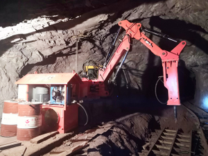 Static Pedestal Rockbreaker System