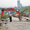 Zaawansowane stacjonarne kruszarki skał YZH z mocnym młotem hydraulicznym