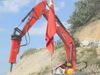 Naprawiono hydrauliczny układ wysięgnika kruszarki skał