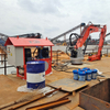 YZH WH Series Stationary Rockbreaker System ຕິດຕັ້ງຢູ່ທາງເຂົ້າຂອງຄາງກະໄຕ Crusher