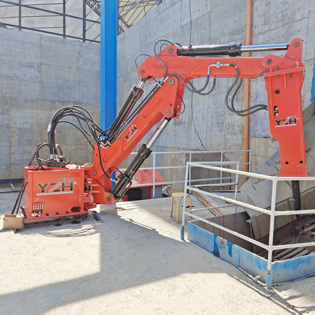 Sistem Boom Pemecah Batu Alas B350