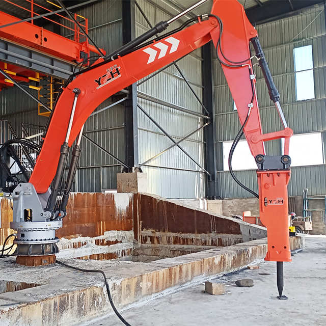 YZH Jalusta Rock Breaker System WHB810 sy&ouml;tt&ouml;s&auml;ili&ouml;sovelluksiin