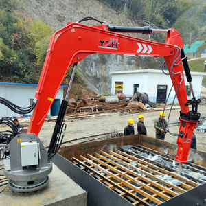 YZH helyhez k&ouml;t&ouml;tt talapzat&uacute; g&eacute;mrendszer kőzett&ouml;r&eacute;shez a b&aacute;ny&aacute;szati ​​ter&uuml;leten