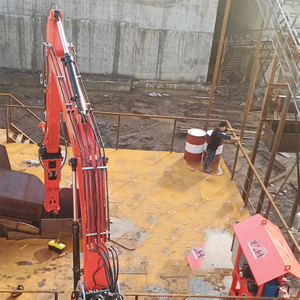 Sistem Boom Pemecah Batu Kekaki Pegun WHC960