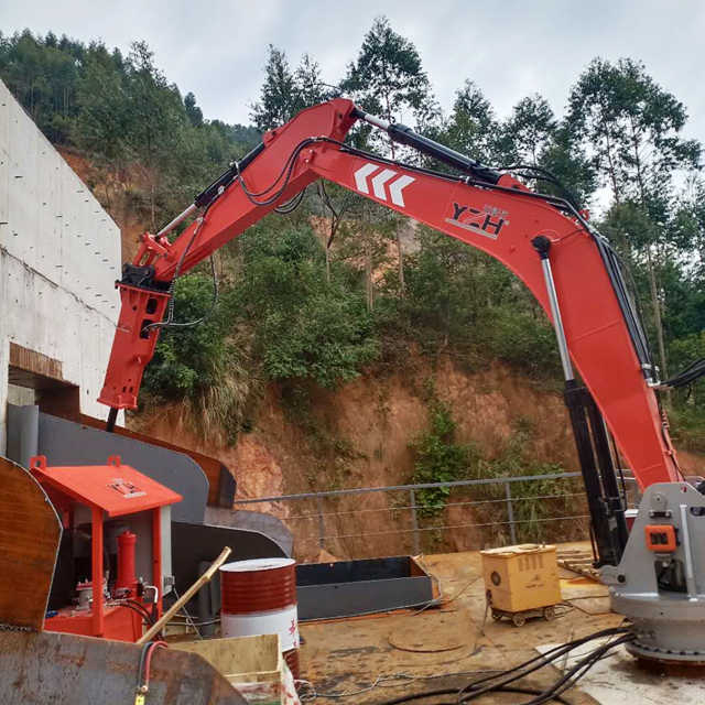 YZH የጽህፈት መሳሪያ ሮክ ሰባሪ ስርዓት WHB710 ለቀጣይ ስራ