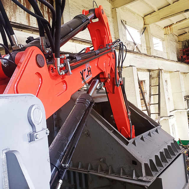 מערכת פורצי סלעים נייחת מבנה פלדה YZH לריסוק צמחים