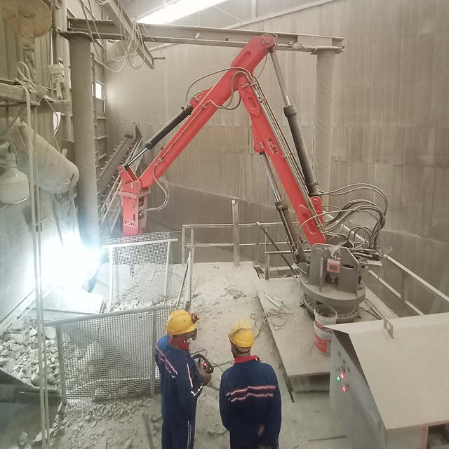 YZH Stationary Rockbreaker Booms para sa Pagmimina