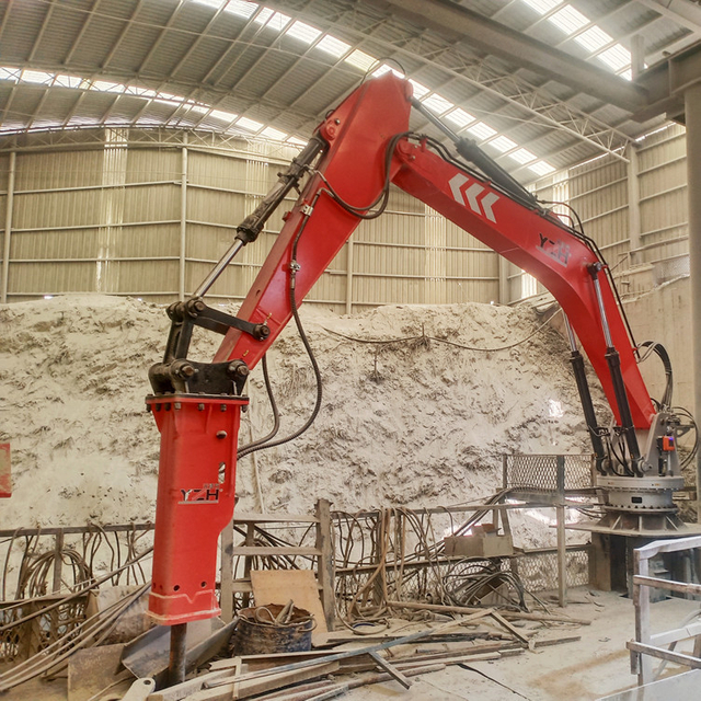 WHC880 اسٹیشنری پیڈسٹل راک بریکر سسٹم