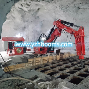 YZH Fixed Piedestal Rockbreakers f&ouml;r Grizzly in Quarries