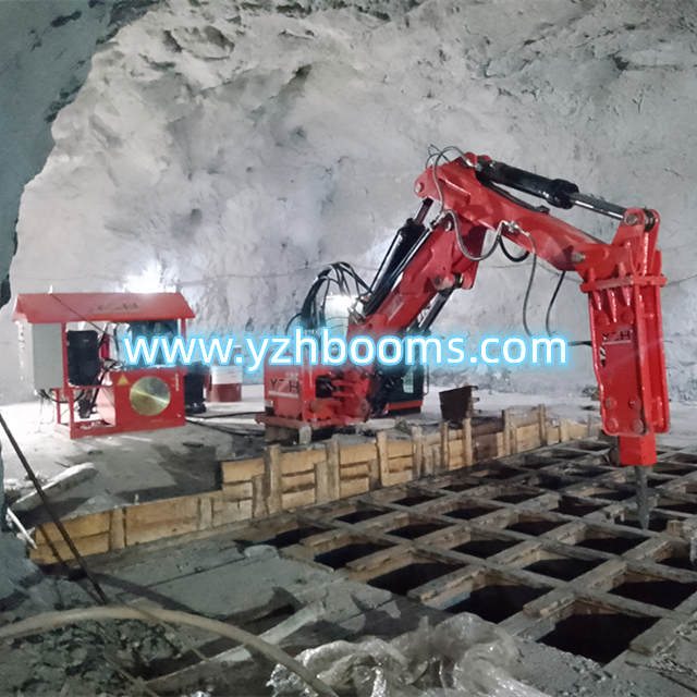YZH Spărgătoare de pietre cu piedestal fix pentru Grizzly &icirc;n cariere