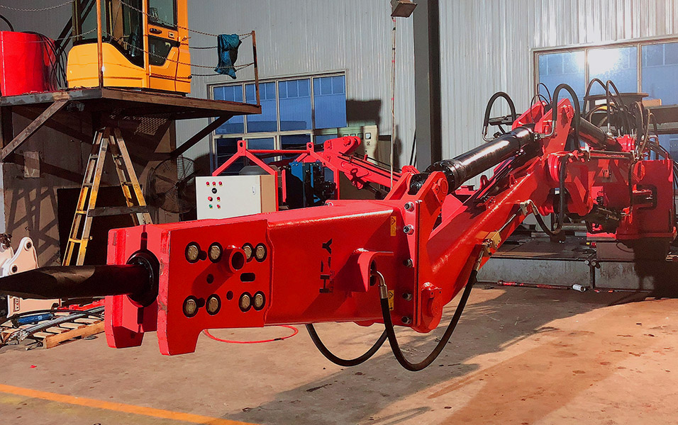 Pedestal Rock Breaker Booms System M440 Buy booms breaker, booms