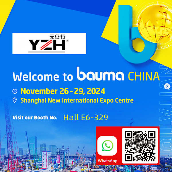 YZH viendra au Bauma China 2024 pour pr&eacute;senter son syst&egrave;me de brise-roche