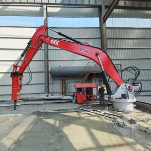 Sistema rompe rocas de pedestal YZH