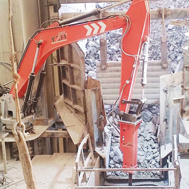 Kia Rere To Mahi: Te YZH Static Rock Breaker System