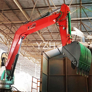 Sistema multifuncional de quebra-rochas em pedestal