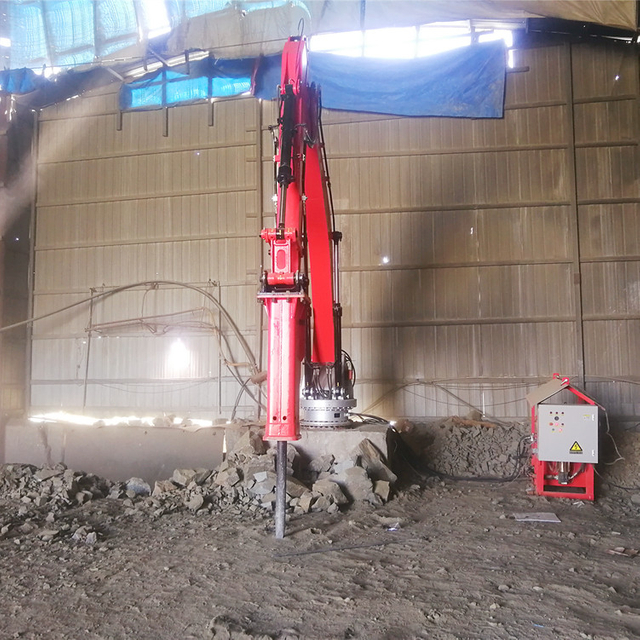 Rockbreaker Boom-systeem