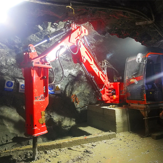 China Rockbreaker Booms System til k&aelig;beknusere | YZH