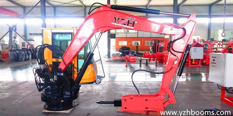 ប្រព័ន្ធ Booms Rockbreakers ប្រភេទថេរត្រូវបានផ្ទុក និងបញ្ជូនទៅកាន់ខេត្ត Zhejiang