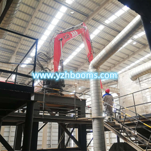 YZH WHA460 کولہو inlets کے لئے جامد Rockbreaker Booms