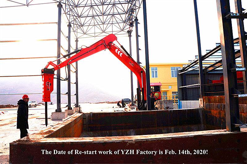 Obavijest o prilagodbi rada Jinan YZH Machinery Equipment Company!