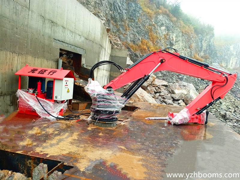 Esimene statsionaarne h&uuml;drauliline Rockbreaker poomide s&uuml;steem p&auml;rast 2020. aasta Hiina uut aastat…