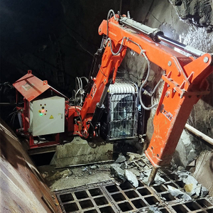 YZH-ohjatut jalustaiset kallionmurtopuomij&auml;rjestelm&auml;t maanalaisessa ymp&auml;rist&ouml;ss&auml;